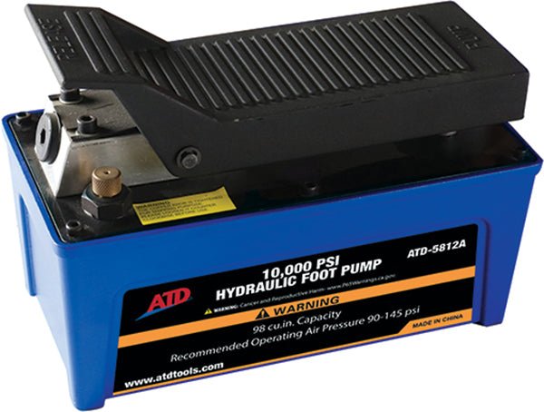ATD 5812A 10,000 PSI Hydraulic Foot Pump