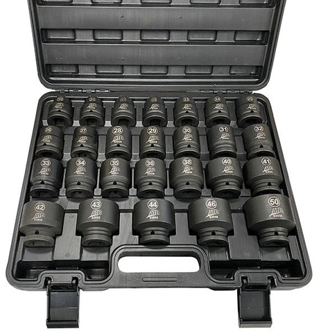 ATD 63126 26 Pc. 3/4” Drive 6 Point Metric Socket Set