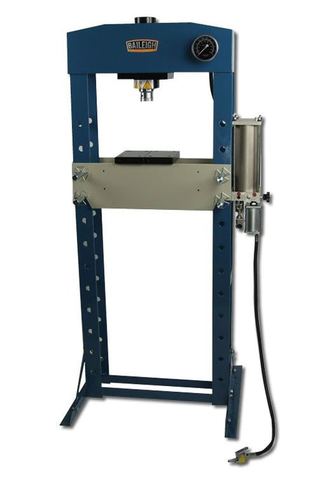 Baileigh Industrial HSP - 30A 30 Ton Air/Hydraulic Shop Press | 5.9" Stroke