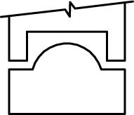 Baileigh Industrial BR18E - 1" Round Bead Roll Die