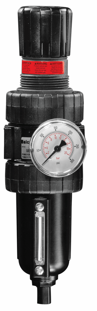 Balcrank 3260 - 035 Filter Regulator Auto Drain 3/8" NPT(F)