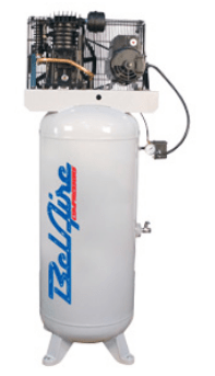 BelAire 338VLE4 7.5HP, 460 3PH, 80V Gal Two Stage Electric Air Compressors 5 To 7 HP
