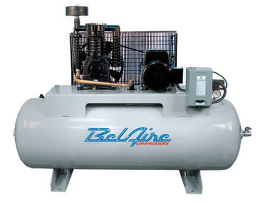 BelAire 318HE 5HP, 208 - 230V, 1PH, 80 Gal ELITE Two Stage Electric Simplex Compressor
