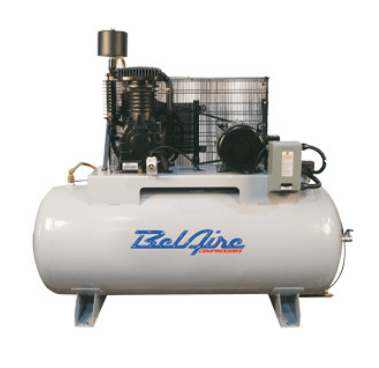 BelAire 338HLE 7.5HP, 208 - 230 3Ph,80H Gal Two Stage Electric Air Compressor