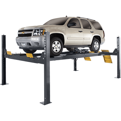 BendPak HDS - 14LSXE Extended Alignment Four Post Lift | 14,000 Lb Capacity
