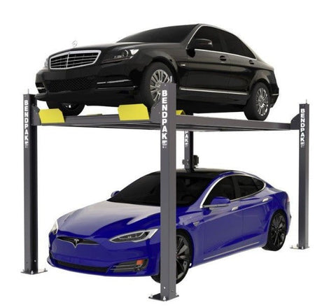 BendPak HD - 7P 7000 Lb Narrow, High Rise 4 Post Lift