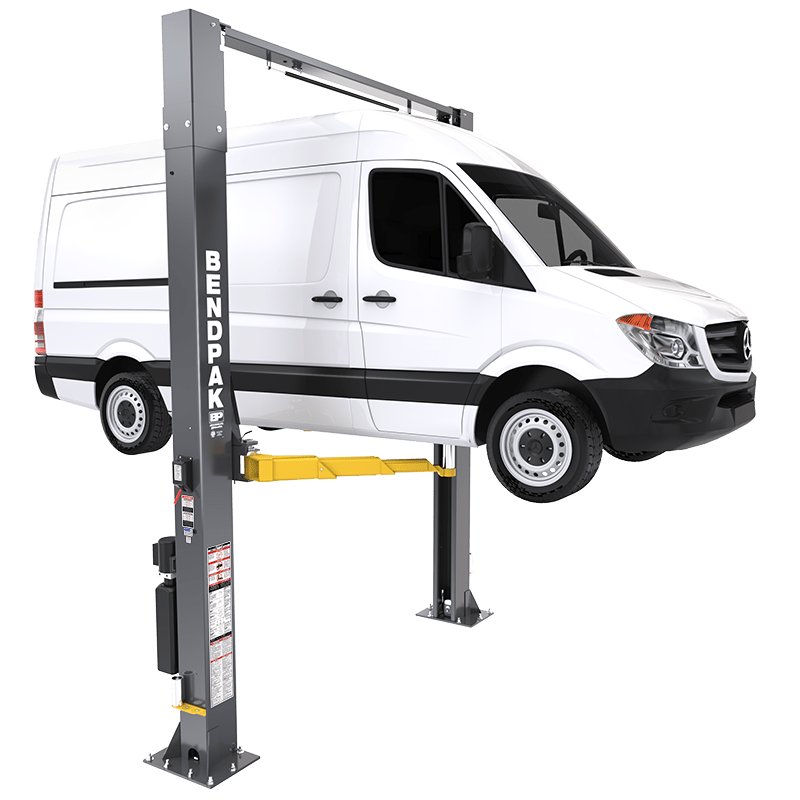 BendPak 12APX - 192 Two Post Car Lift, 12k Lb Capacity, High Rise, 192" Extended Height