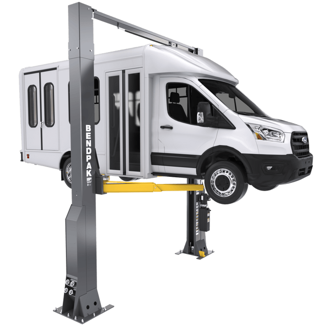 BendPak 16AP - 192 Super Duty 2 Post Car Lift, 16K Lb Capacity, 192" Extended Height