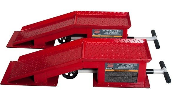 Blackhawk BH5201 20 Ton Heavy Duty Wide Truck Ramps