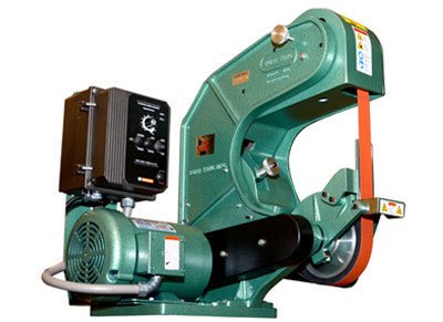 Burr King 72110 Model 760 1.5 X 60 Three Wheel Belt Grinder | Variable Speed