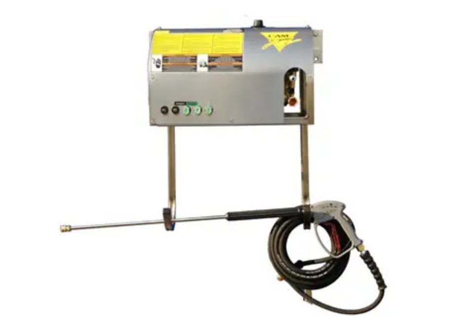 CAM Spray 1502WM/SSA CAM Spray Deluxe Wall Mount Electric 2 gpm, 1500 Cold Water Pressure Washer w/Auto Start Stop