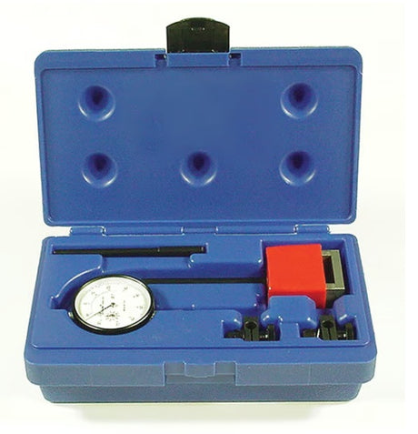 Central Tools 6410 Long Range Dial Indicator - Magnetic Mounting