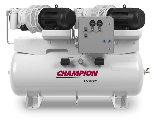 Champion LVR07PDRHS - 12 10 HP 120 Gal Horizontal Tank | Duplex