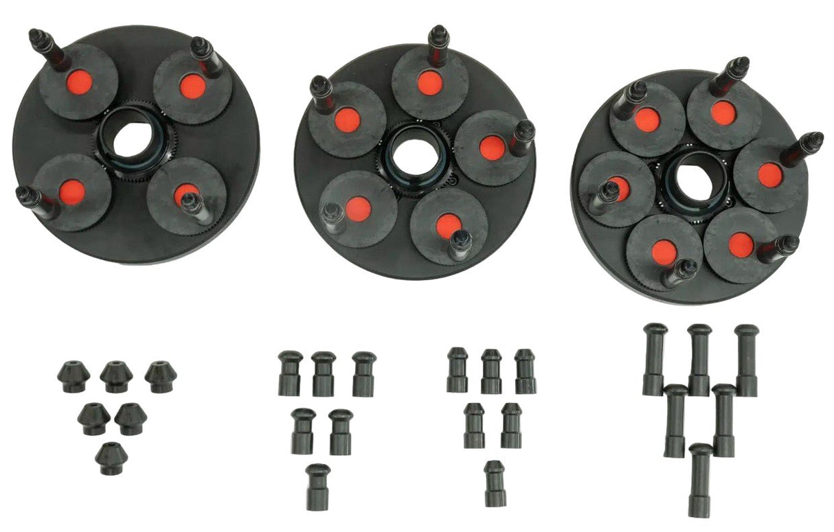 Coats 8200000400 Adjustable Pin Plate Set, 3 piece. 40mm