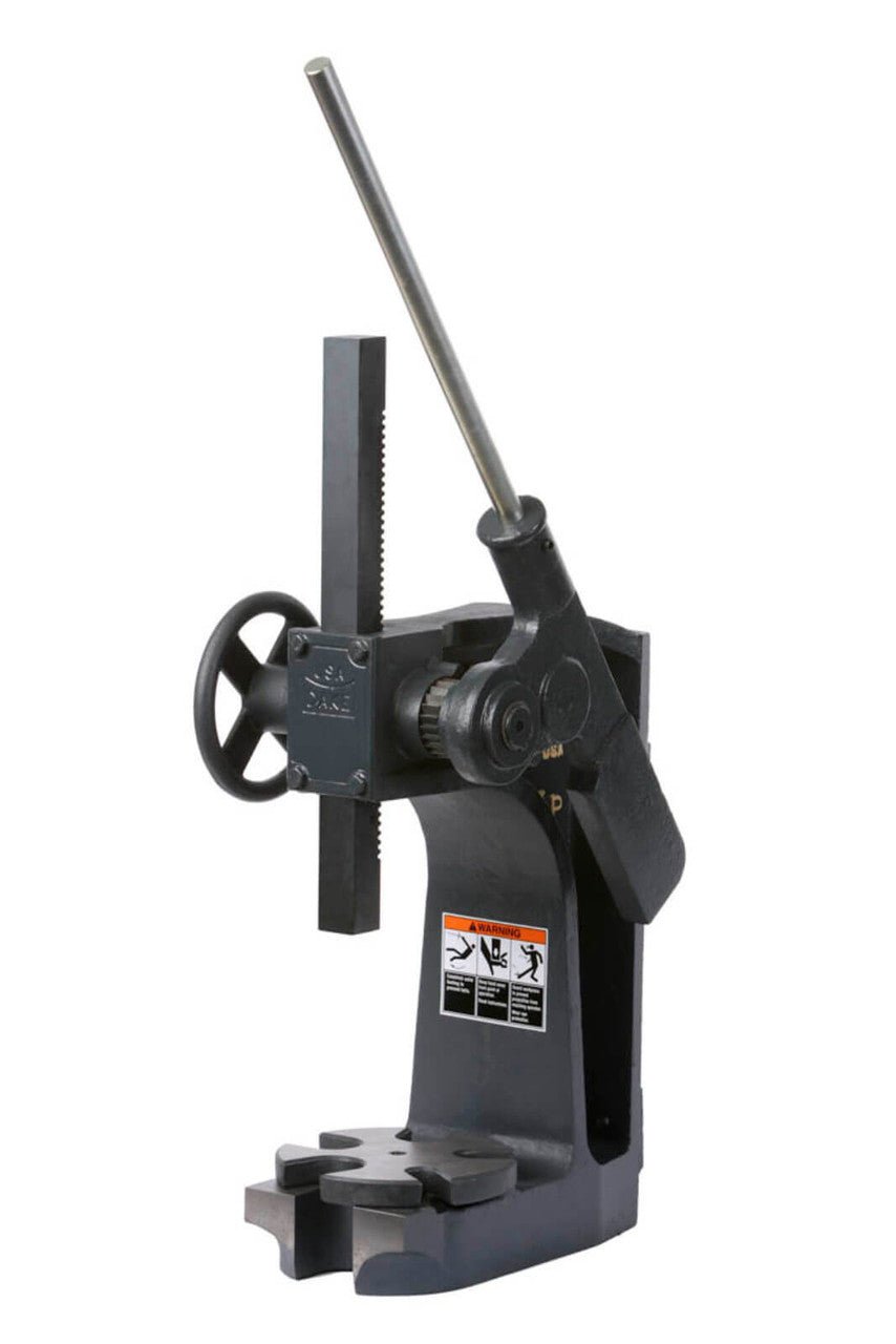 Dake 902007 Model 1 - 3/4 3 Ton Ratchet Lever Arbor Press