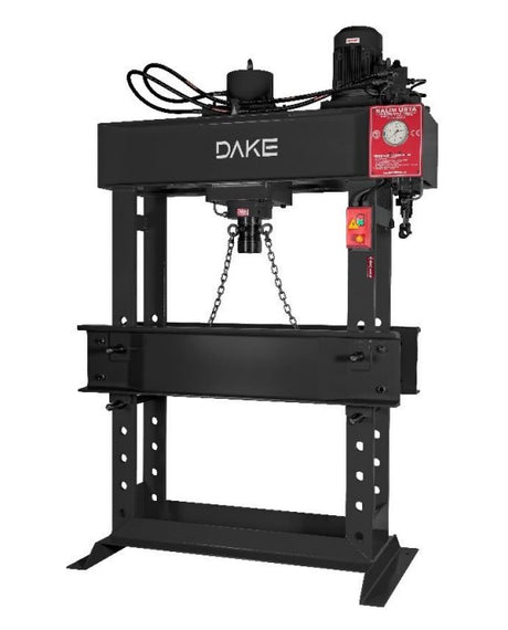Dake EM-160 H-frame Hydraulic Double Acting Cylinder Press 160 Ton