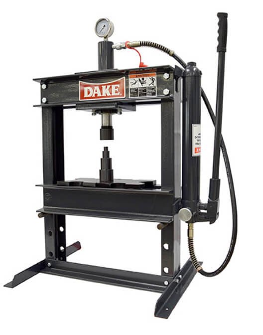 Dake B - 10 Utility Hydraulic Press | 10 Ton with 6" Stroke
