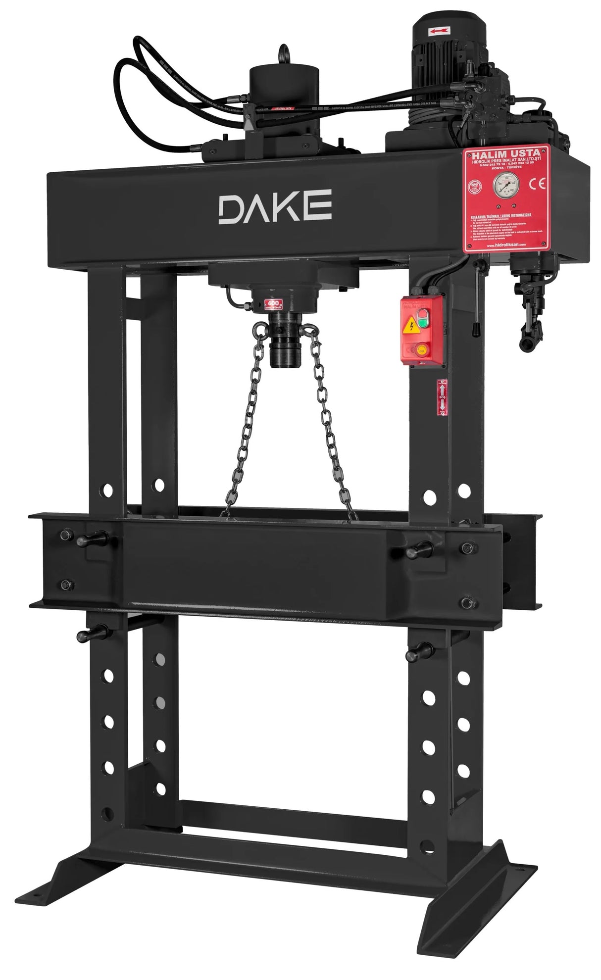 Dake EM-60 Heavy Duty Work Shop Press | 60 Ton