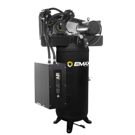 Emax ESS05V060V1 5HP 60 Gallon Single Stage Air Compressor