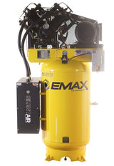 EMAX ESP07V080V1  7.5 HP Air Compressor, 80 Gallon, 1 Phase, 2 Stage W/ Silent Air