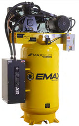 Emax ESS07V080Z1 Industrial 7.5HP 3CYL Compressor w/Silencer