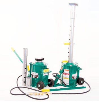 Emerson Model 110 Combination Air Jacks/Safety Stands, Pair | MADE IN THE USA