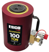 Esco 10318 100 Ton Heavy Duty Hydraulic Cylinder, 6" Stroke