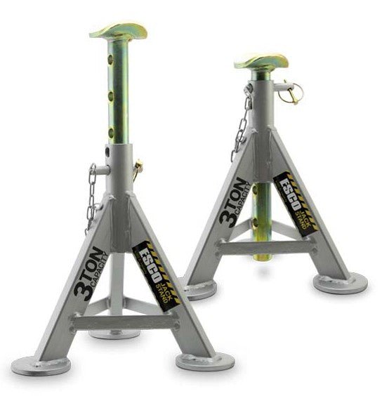 ESCO 10497 3 Ton Axle Top Post Jack Stands | Pair