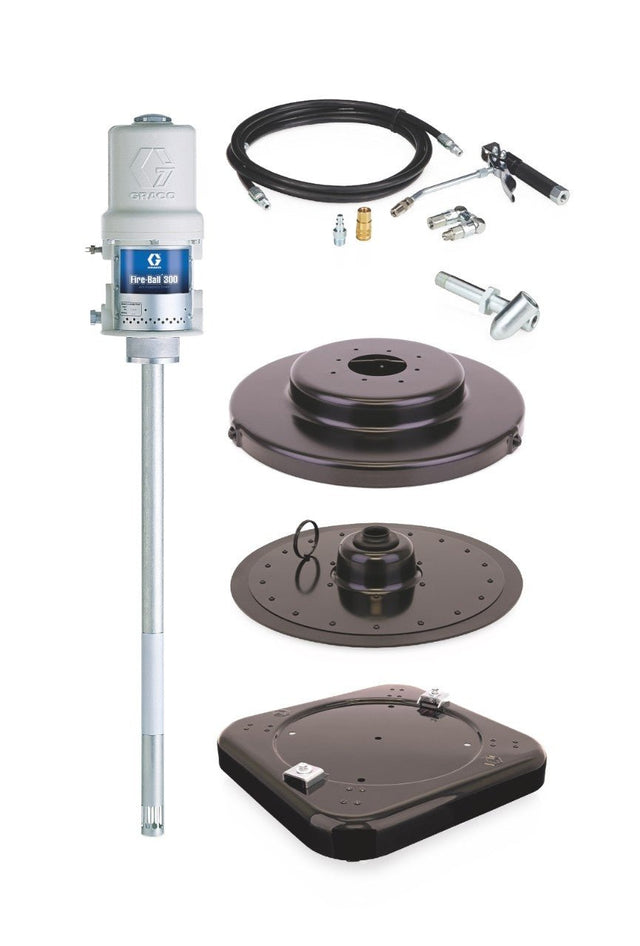 Graco 225006 50:1 120lb Drum Grease Pump Kit