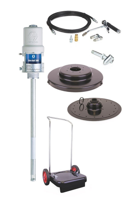 Graco 225026 50:1 120lb Grease Pump Kit with Cart
