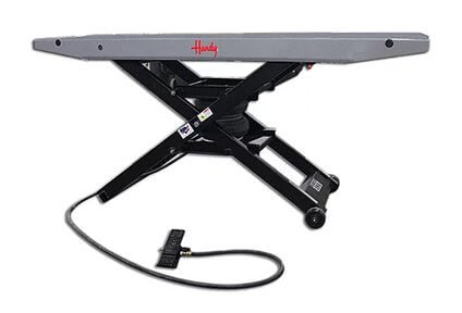 Handy 40100 standard 1200 lb. Air Motorcycle Lift | Mile-X Equip Handy 40100 standard 1200 lb. Air Motorcycle Lift | Mile-X Equip