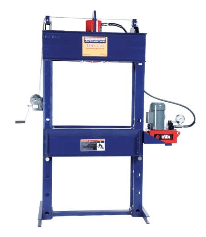 Hein - Werner HW93610 100 Ton Shop Press 10" Stroke - Made in USA!