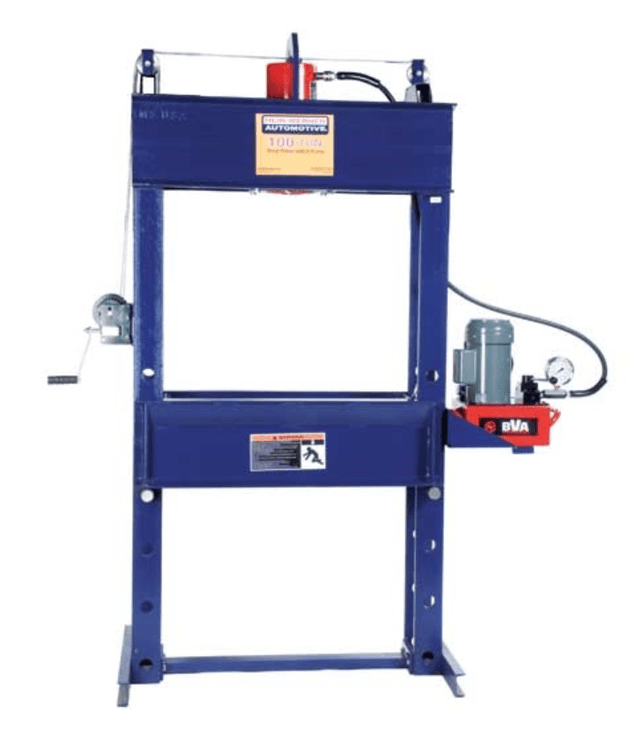 Hein - Werner HW93610 100 Ton Shop Press 10" Stroke - Made in USA!