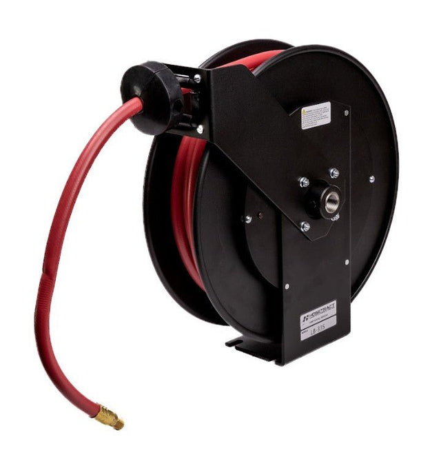 Hosetract LB - 335 B Series 3/8" x 35' Low Pressure Air/Water Hose Reel - MADE IN USA