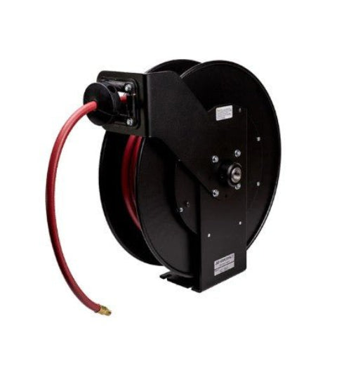 Hosetract LC - 550 C Series 1/2" x 50' Low Pressure Air/Water Hose Reel - Made in USA