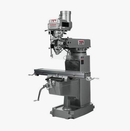 JET 690120 JTM - 1050 Mill with X - Axis Powerfeed, 3HP, 3Ph,