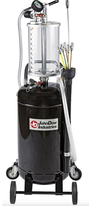 JohnDow JDI - 20EV - B 20 - Gal Fluid Evacuator w/ Bowl