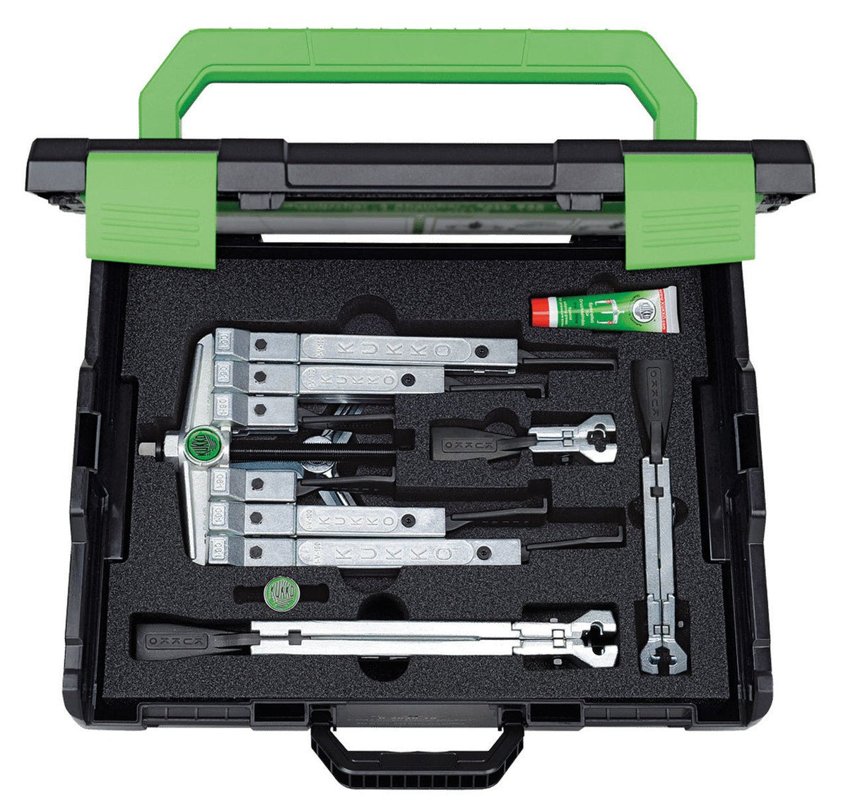 KUKKO K - 2030 - 10 - S Set of 2 and 3 Arm Pullers with Narrow Jaws