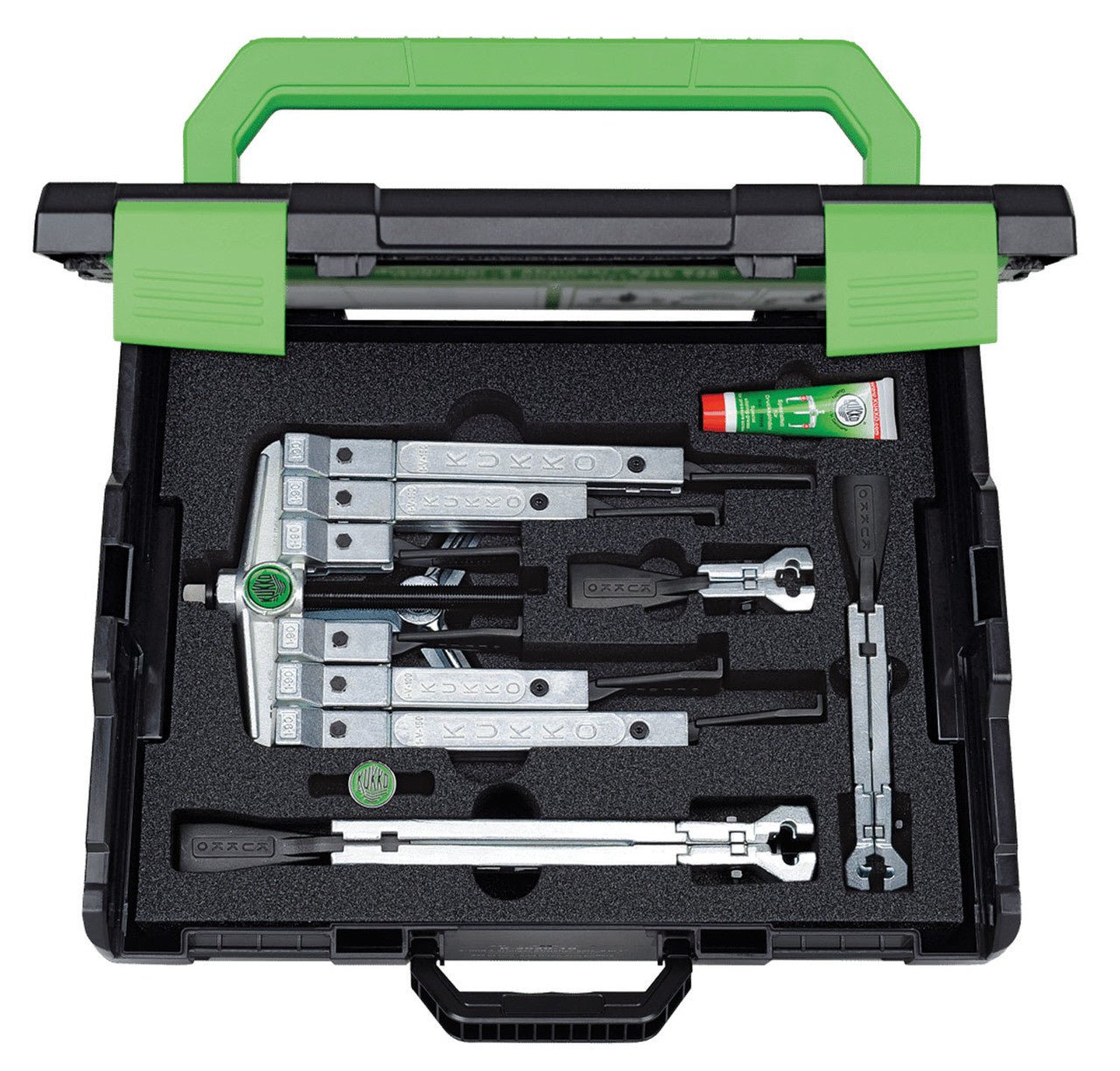 KUKKO K - 2030 - 10 - S Set of 2 and 3 Arm Pullers with Narrow Jaws