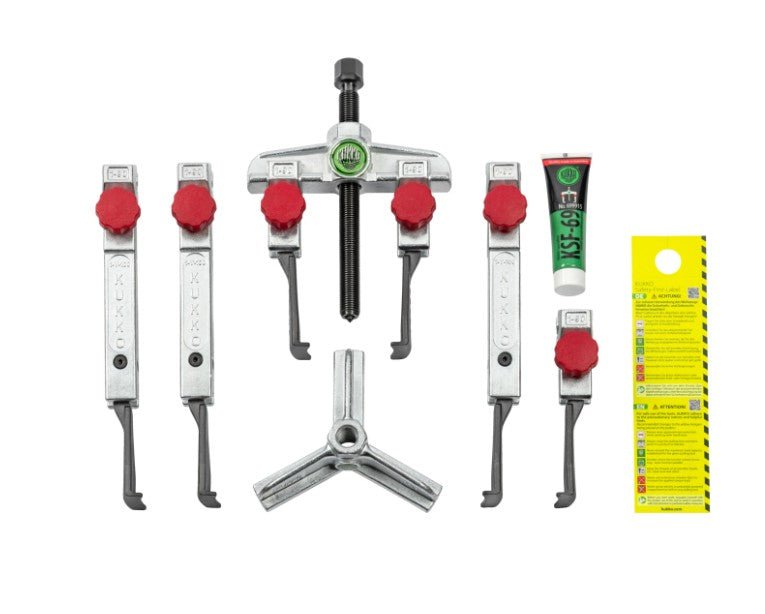 Kukko KS - 2030 - 1 - 193+S 2 and 3 jaw Universal Puller Set
