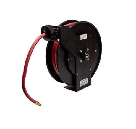 Hosetract LB - 200 B Series 1/4" x 50' Industrial Air/Water Low Pressure Hose Reel, Made in USA