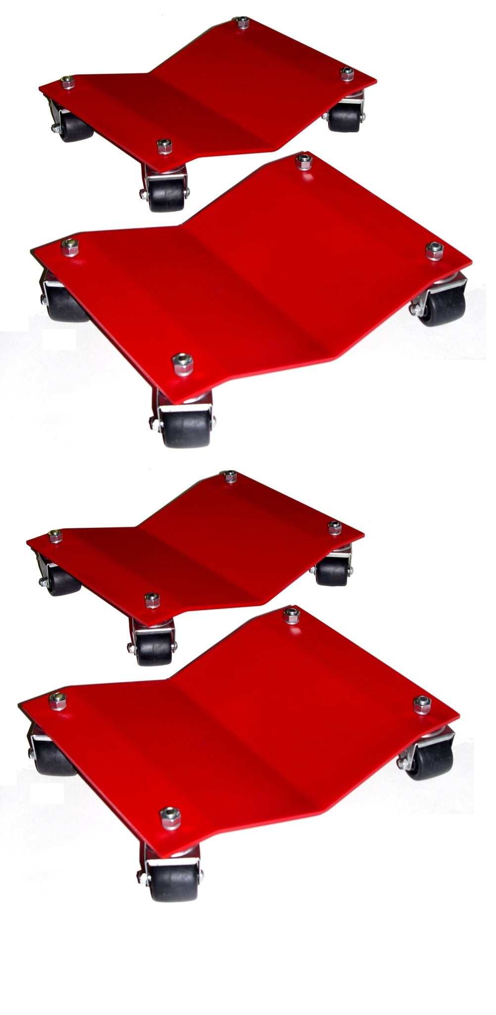 Merrick M998002 12" x 16" Auto Car Dollies (Standard) Set of 4!