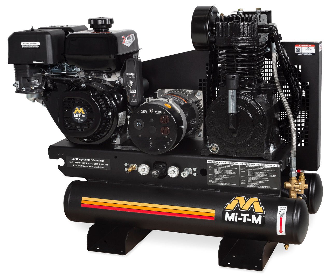 MI - T - M AG2 - SM14 - 08M1E 8 Gallon Two Stage Combination
