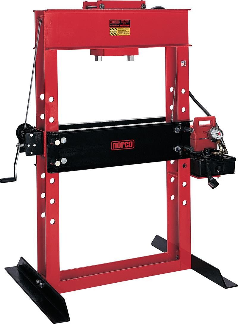 Norco Lifting 78078 50 Ton Electric / Hydraulic Shop Press 13.25" Stroke