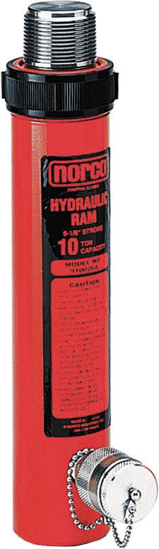 Norco Lifting 910026A 10 Ton Hydraulic Ram with 6 - 1/8" Stroke