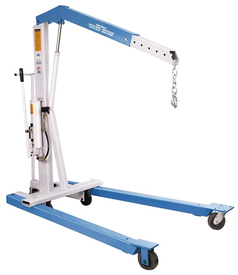 OTC 1820 4,400 Lb Heavy Duty Floor Crane