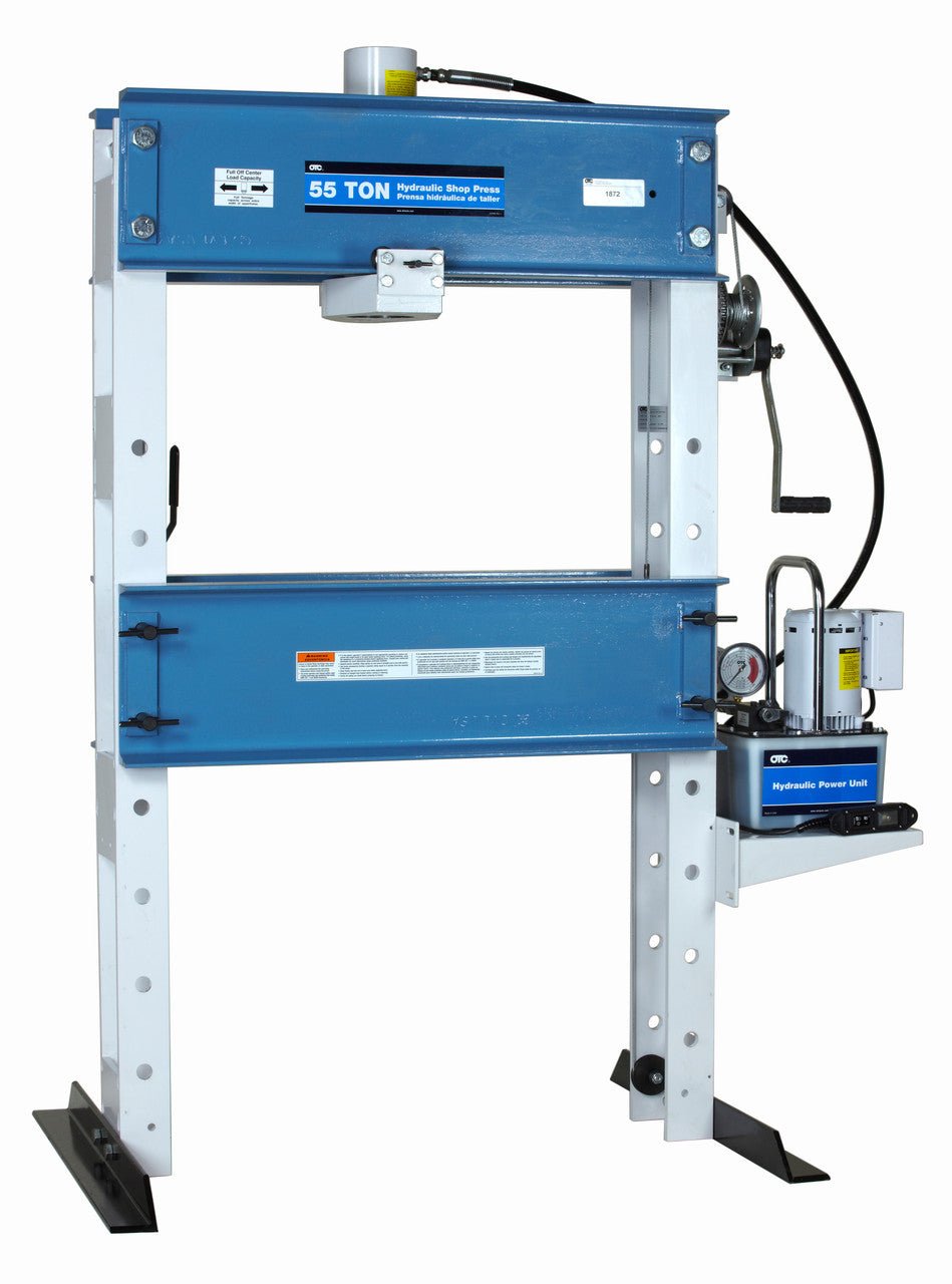 OTC 1872 55 Ton Heavy Duty Shop Press 13" Stroke