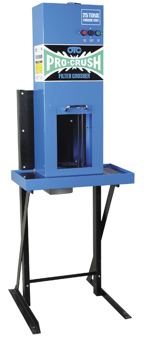 OTC 1896 25 Ton High Speed HD/Automotive Oil Filter Crusher