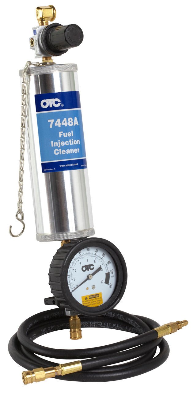 OTC 7448A Fuel Injector Canister Type Cleaner