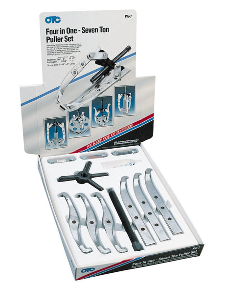 OTC PA7 7 Ton Capacity Four In One Puller Set